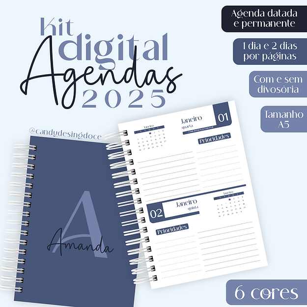 01 - Kit Agendas 2025